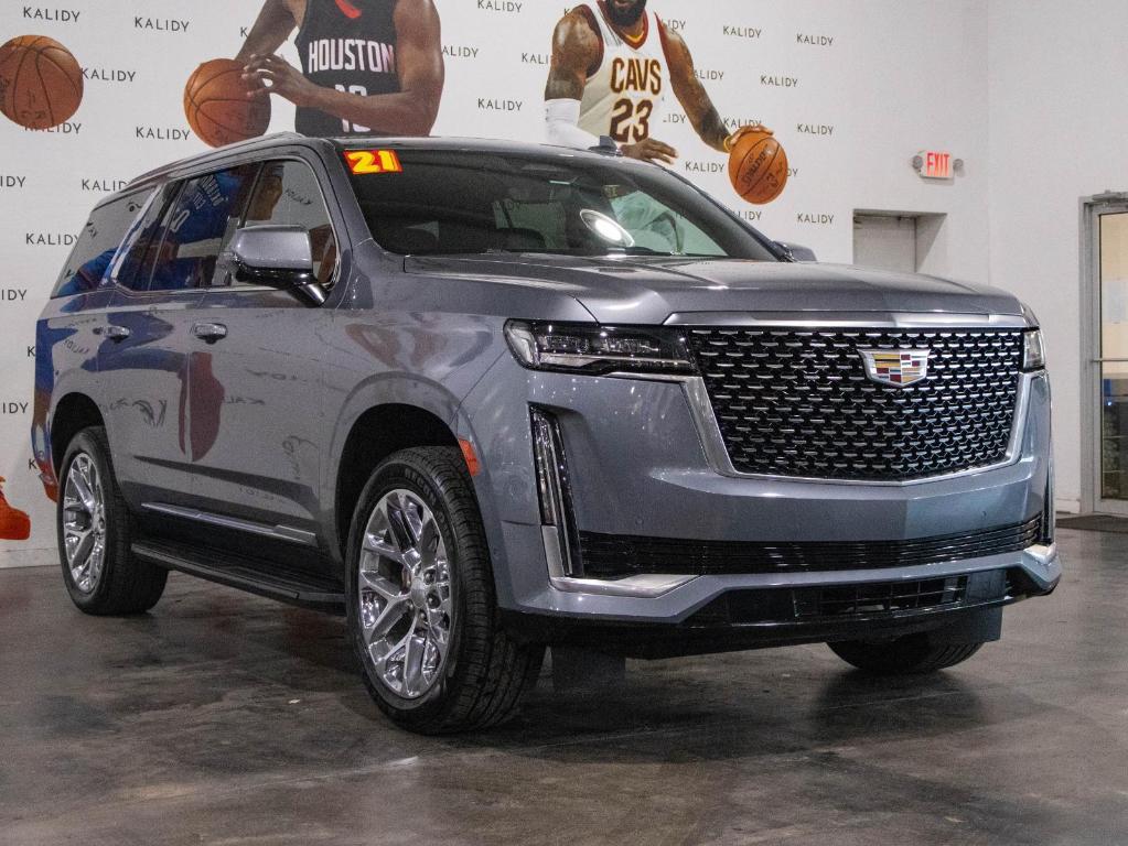 used 2021 Cadillac Escalade car, priced at $56,750
