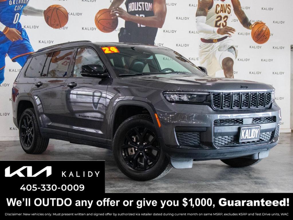 used 2024 Jeep Grand Cherokee L car, priced at $29,000