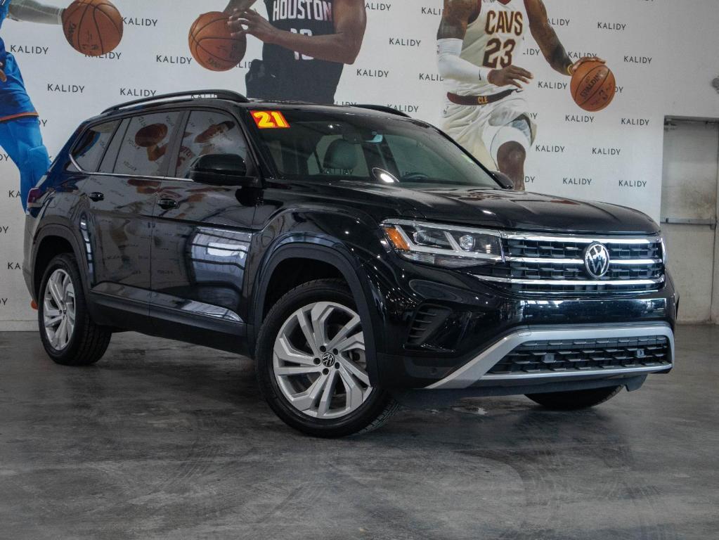 used 2021 Volkswagen Atlas car, priced at $23,500