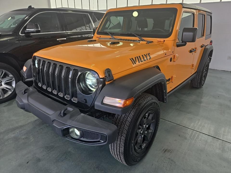 used 2021 Jeep Wrangler Unlimited car, priced at $29,500