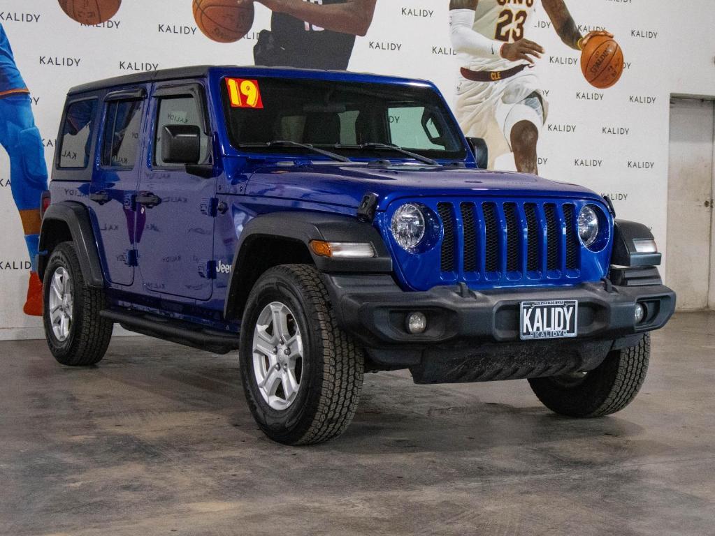 used 2019 Jeep Wrangler Unlimited car, priced at $24,250