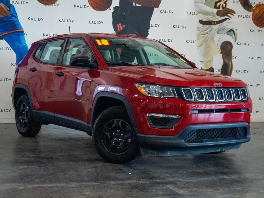 used 2018 Jeep Compass car, priced at $15,250