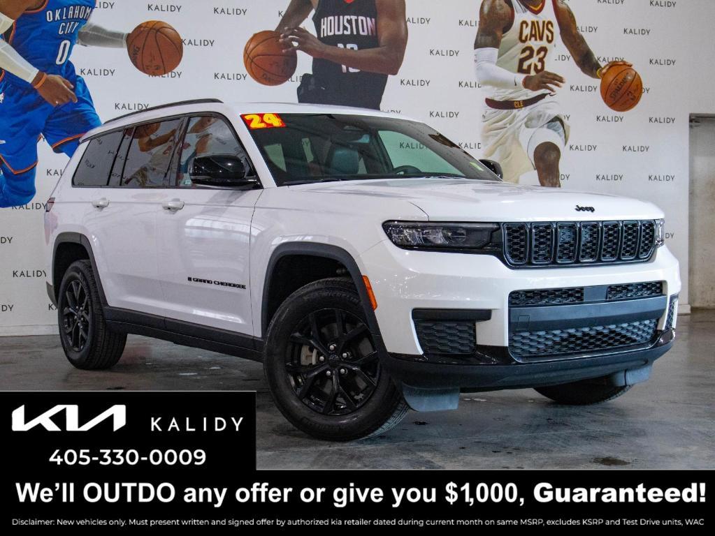 used 2024 Jeep Grand Cherokee L car, priced at $30,750