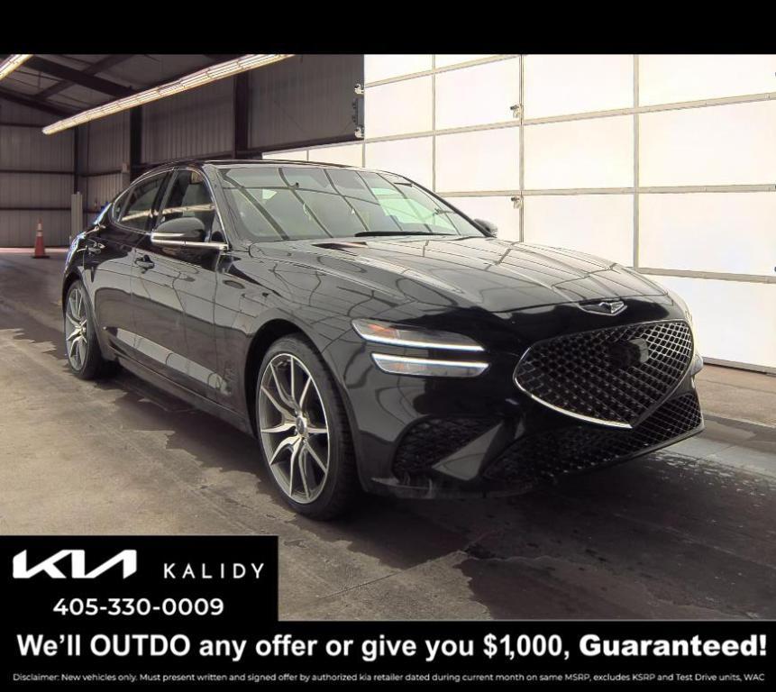 used 2023 Genesis G70 car, priced at $29,000