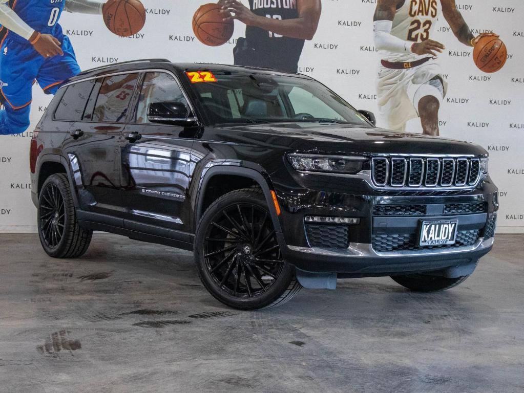 used 2022 Jeep Grand Cherokee L car, priced at $30,250