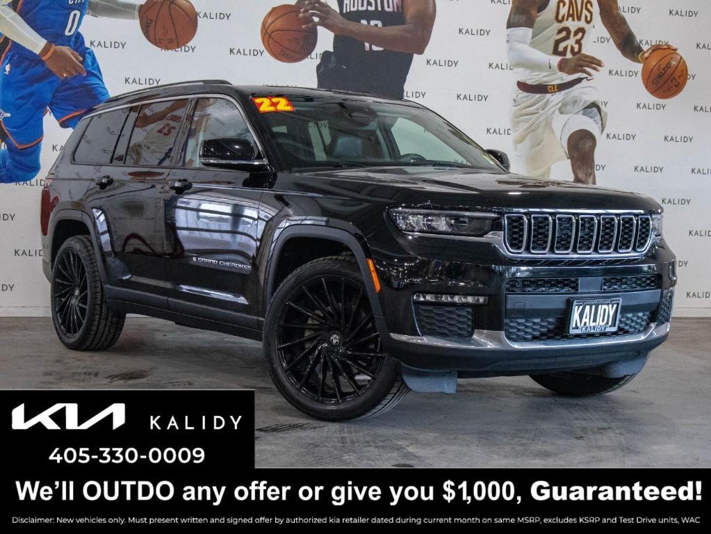 used 2022 Jeep Grand Cherokee L car, priced at $30,776