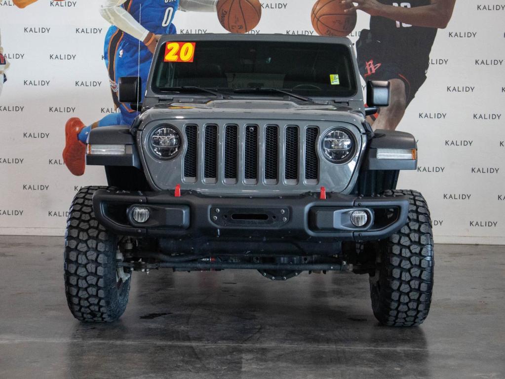 used 2020 Jeep Wrangler Unlimited car, priced at $37,500