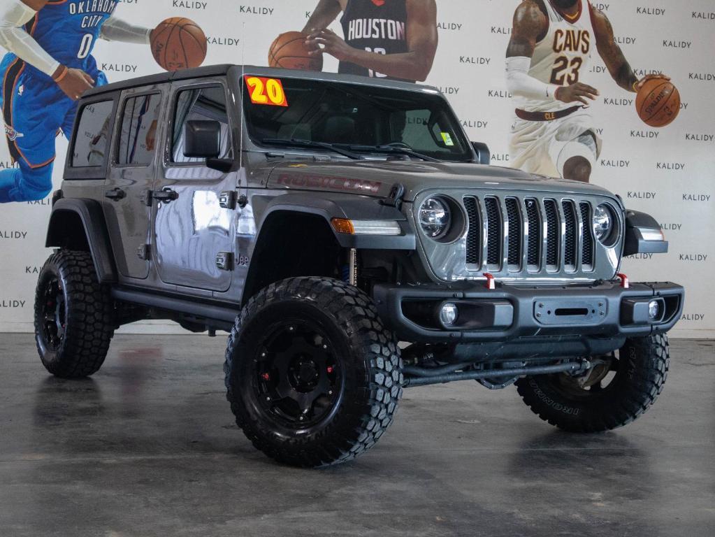 used 2020 Jeep Wrangler Unlimited car, priced at $37,500