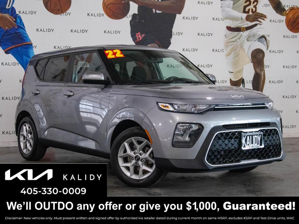 used 2022 Kia Soul car, priced at $15,500