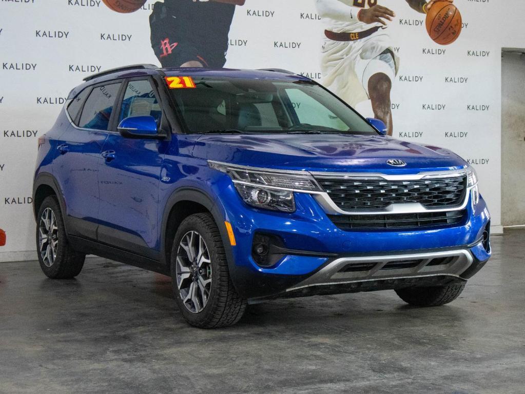 used 2021 Kia Seltos car, priced at $18,500