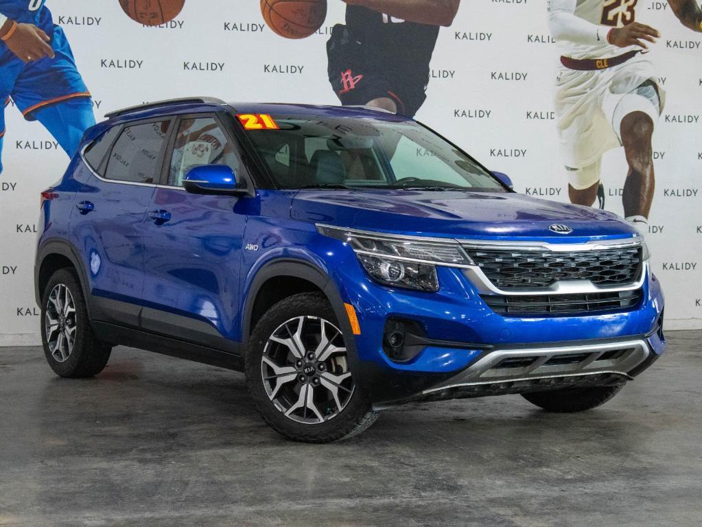 used 2021 Kia Seltos car, priced at $18,500