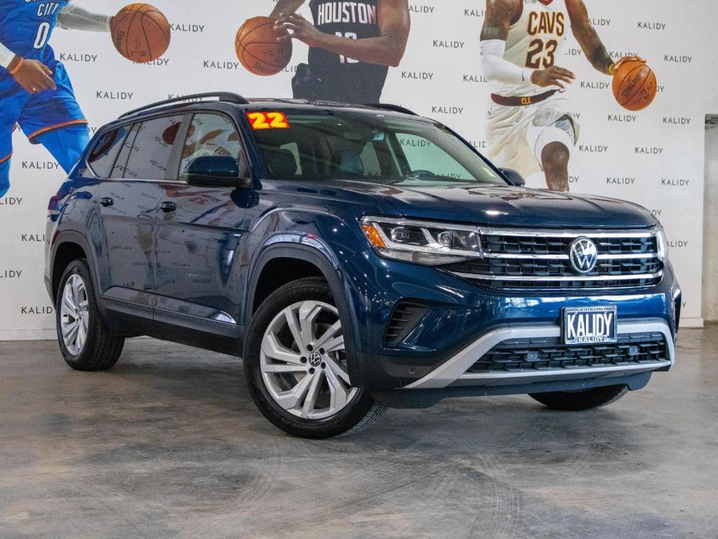 used 2022 Volkswagen Atlas car, priced at $27,750