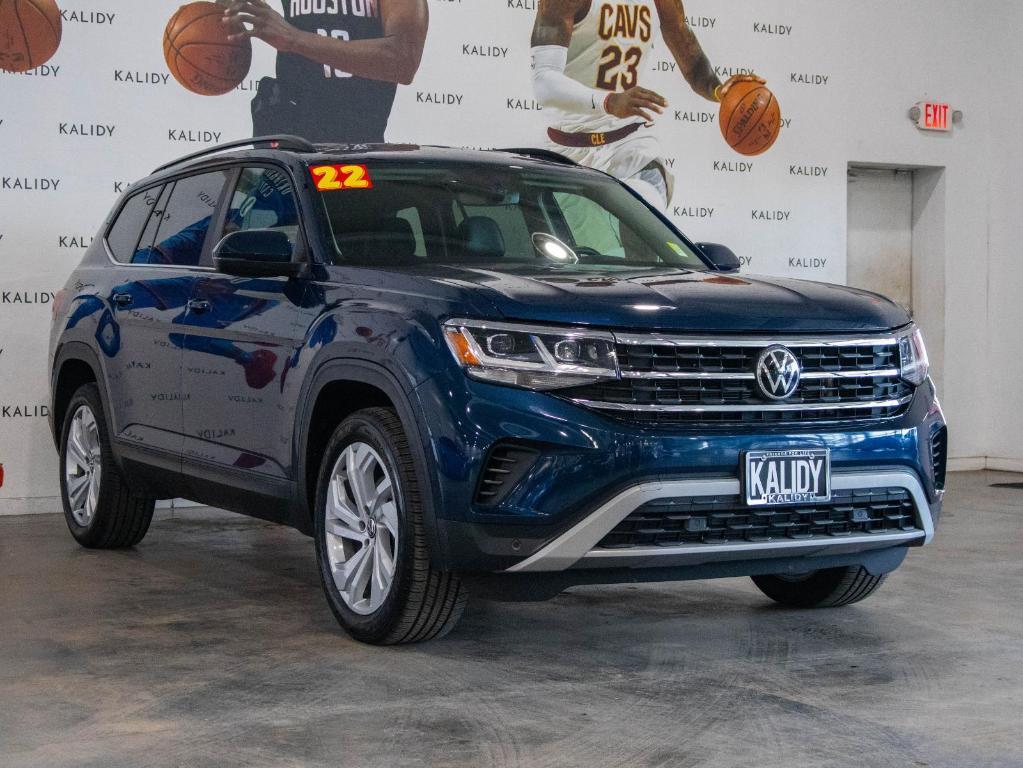 used 2022 Volkswagen Atlas car, priced at $27,750