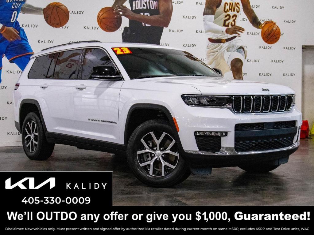 used 2023 Jeep Grand Cherokee L car, priced at $31,750