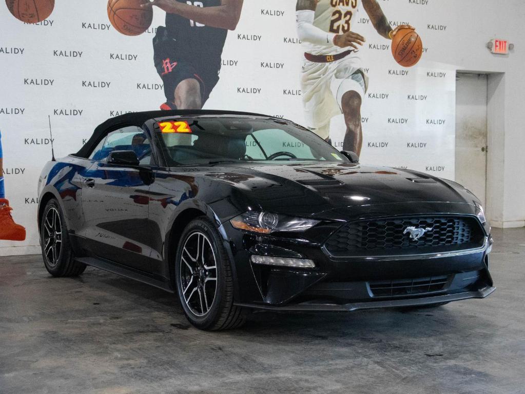 used 2022 Ford Mustang car, priced at $23,250