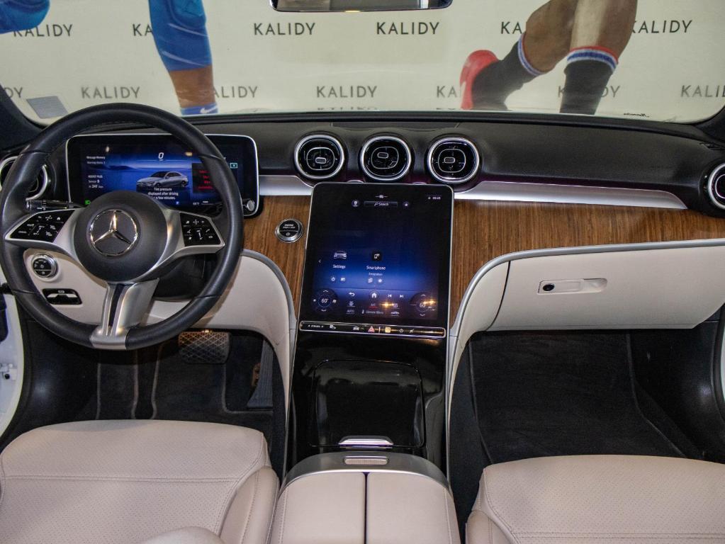 used 2024 Mercedes-Benz C-Class car, priced at $38,750