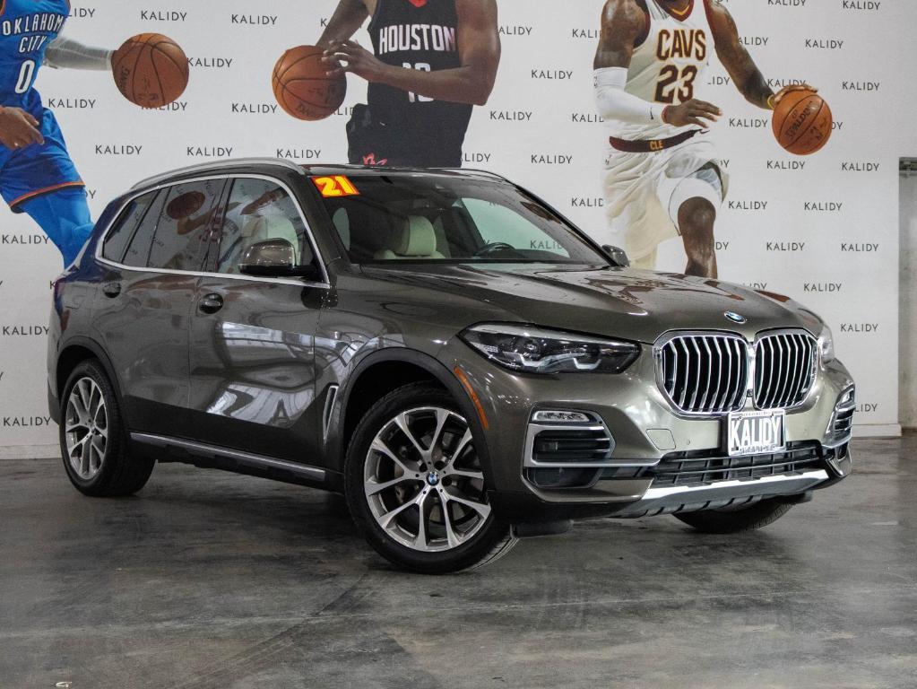 used 2021 BMW X5 car, priced at $28,250
