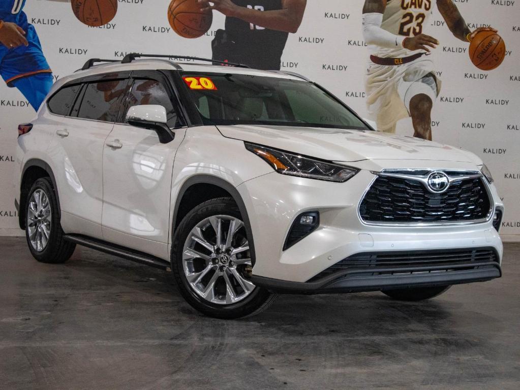 used 2020 Toyota Highlander car, priced at $30,000