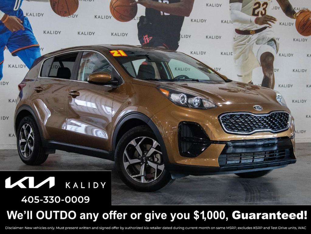 used 2021 Kia Sportage car, priced at $17,250
