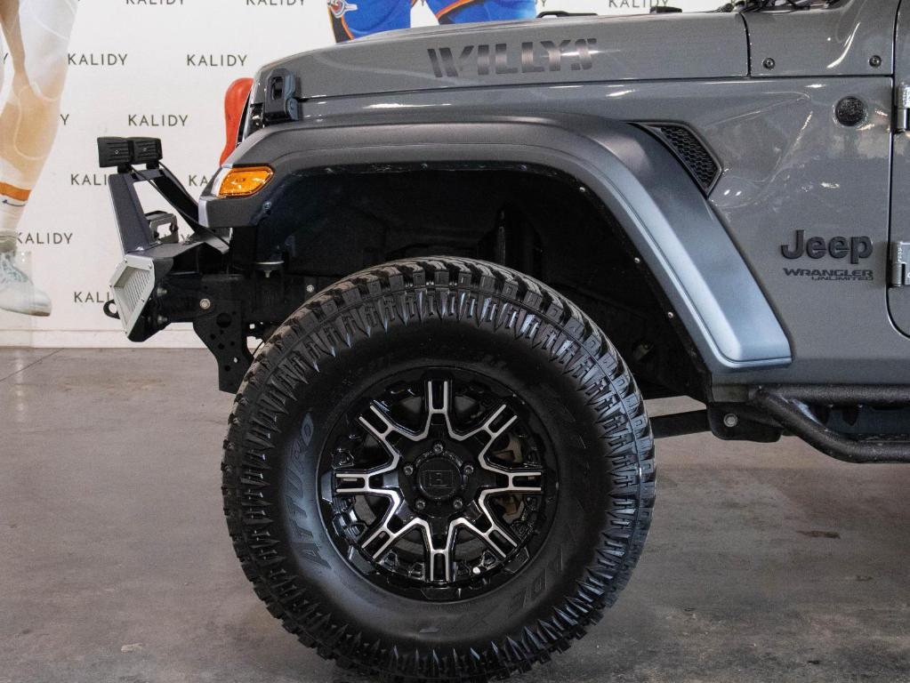 used 2021 Jeep Wrangler Unlimited car, priced at $34,250