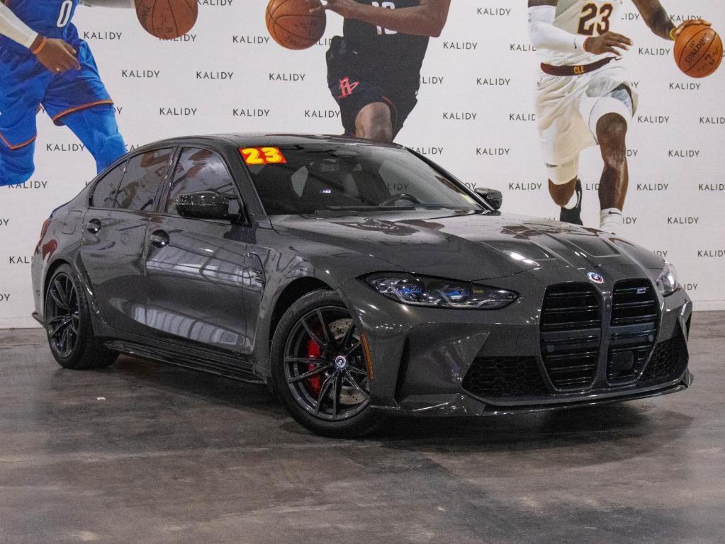 used 2023 BMW M3 car, priced at $75,500
