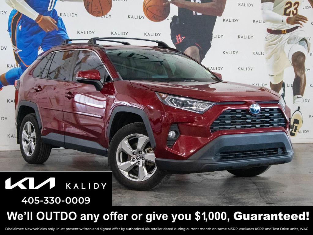 used 2021 Toyota RAV4 Hybrid car, priced at $24,750