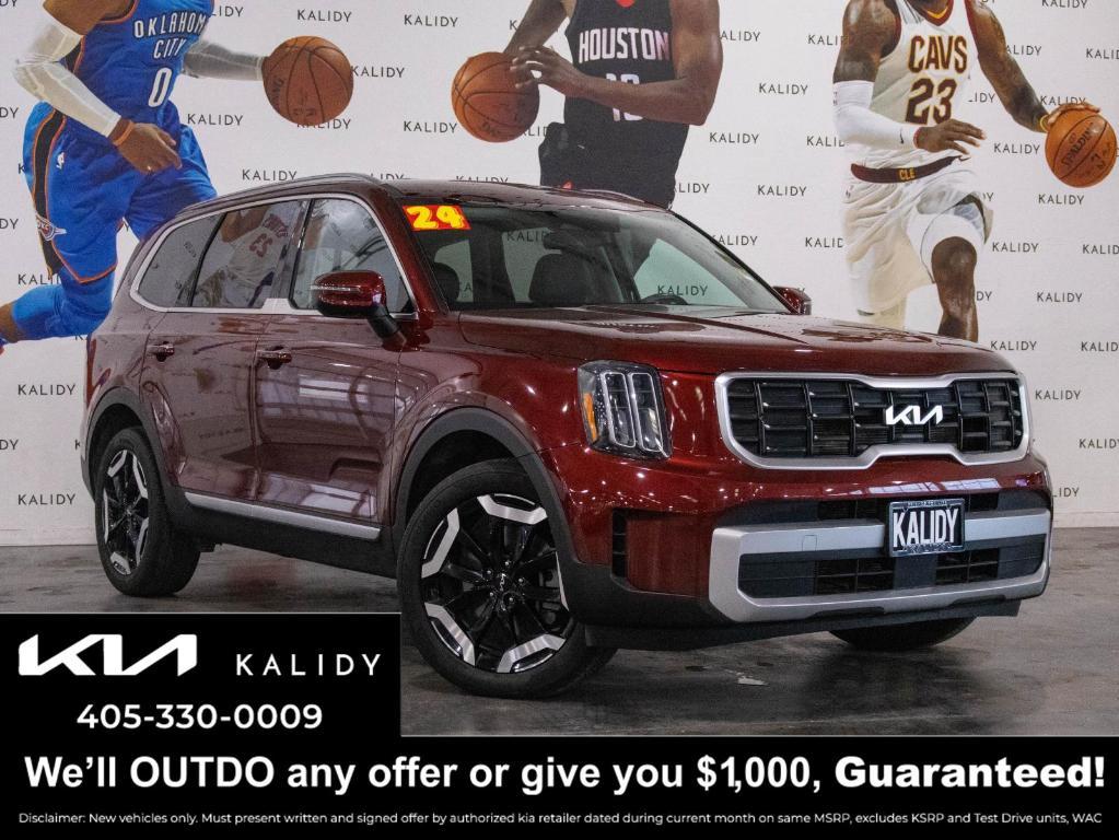 used 2024 Kia Telluride car, priced at $35,750