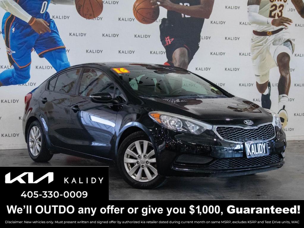 used 2016 Kia Forte car, priced at $8,500
