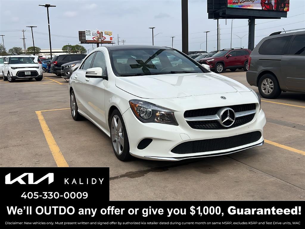 used 2018 Mercedes-Benz CLA 250 car, priced at $12,250