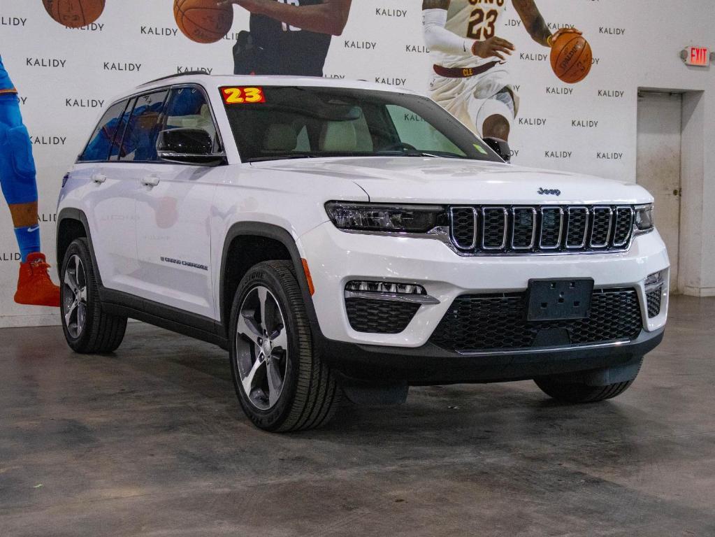 used 2023 Jeep Grand Cherokee 4xe car, priced at $33,000