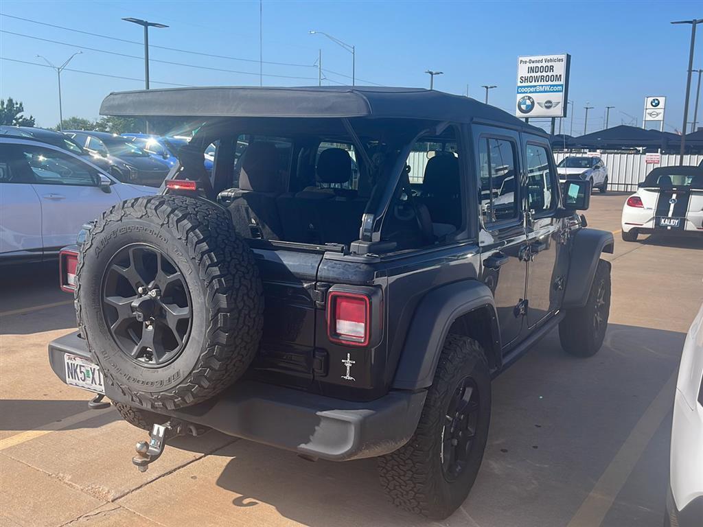 used 2022 Jeep Wrangler Unlimited car, priced at $27,500