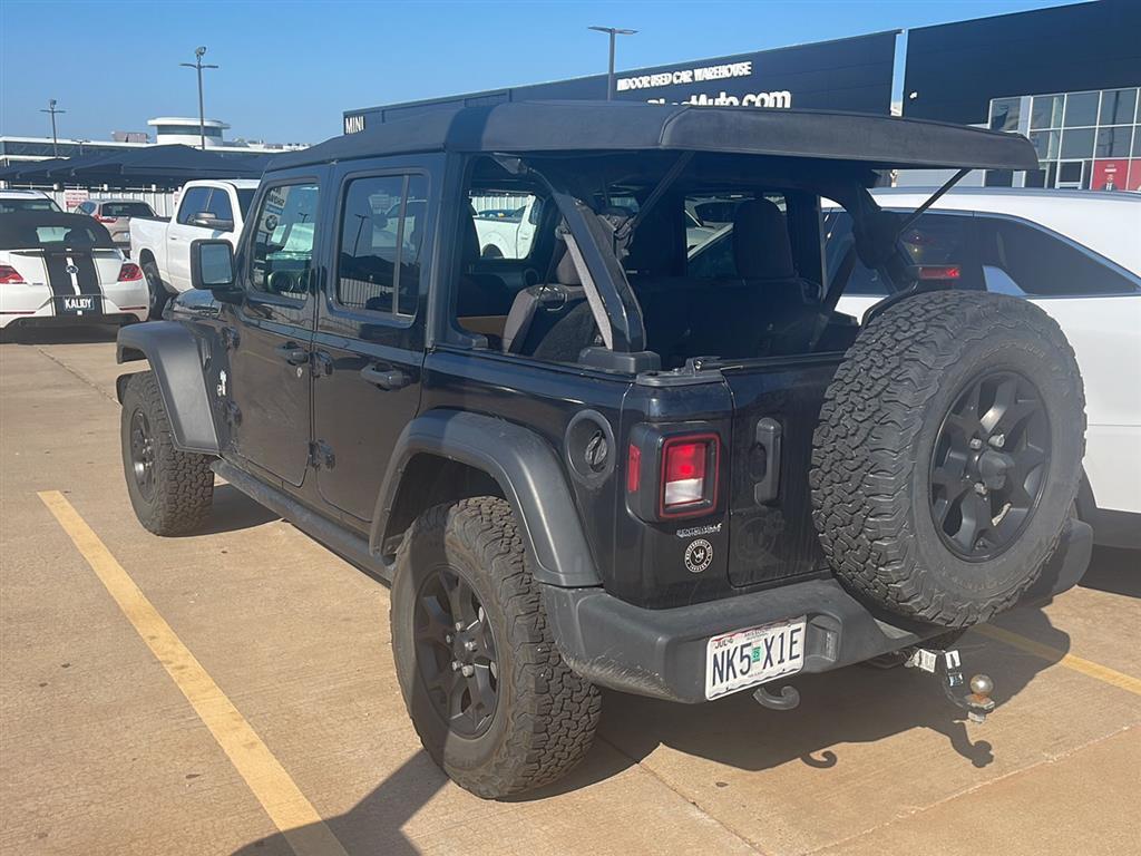 used 2022 Jeep Wrangler Unlimited car, priced at $27,500