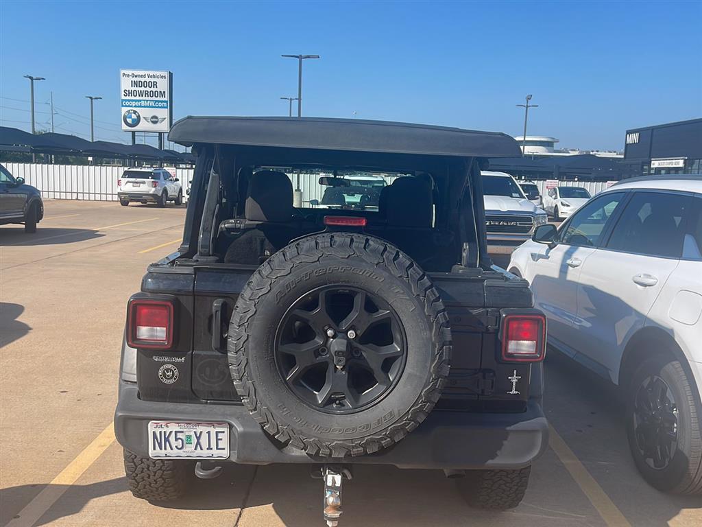 used 2022 Jeep Wrangler Unlimited car, priced at $27,500