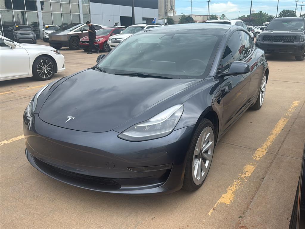 used 2021 Tesla Model 3 car, priced at $22,500