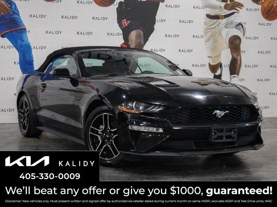 used 2021 Ford Mustang car, priced at $23,500