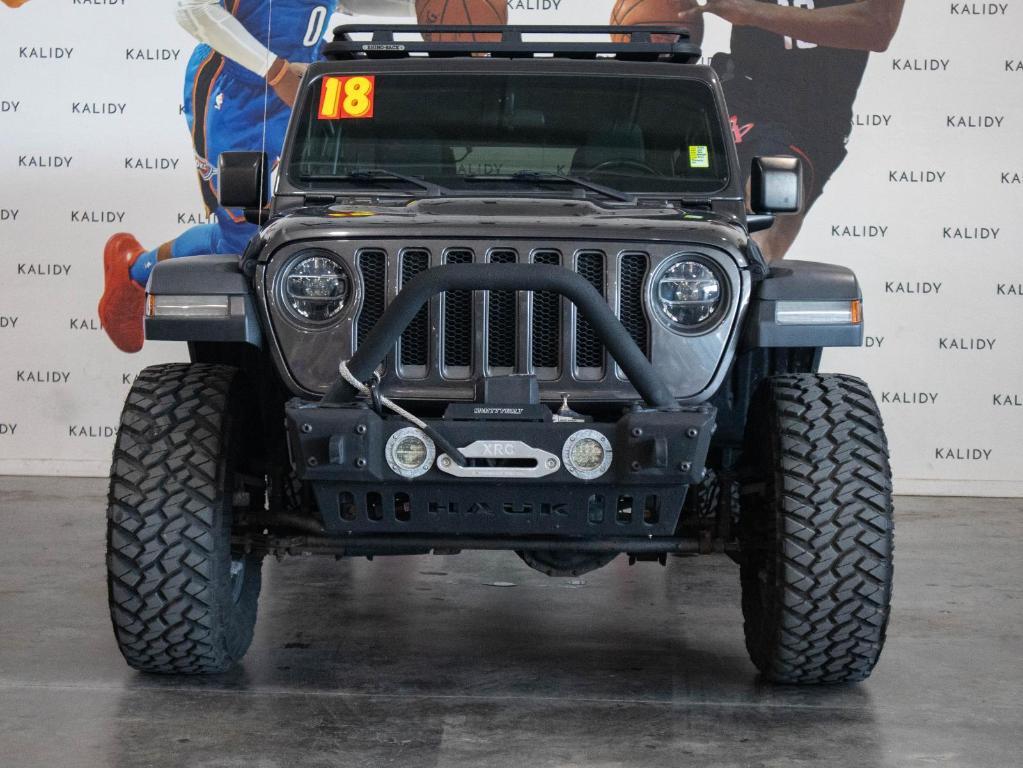 used 2018 Jeep Wrangler Unlimited car, priced at $32,000