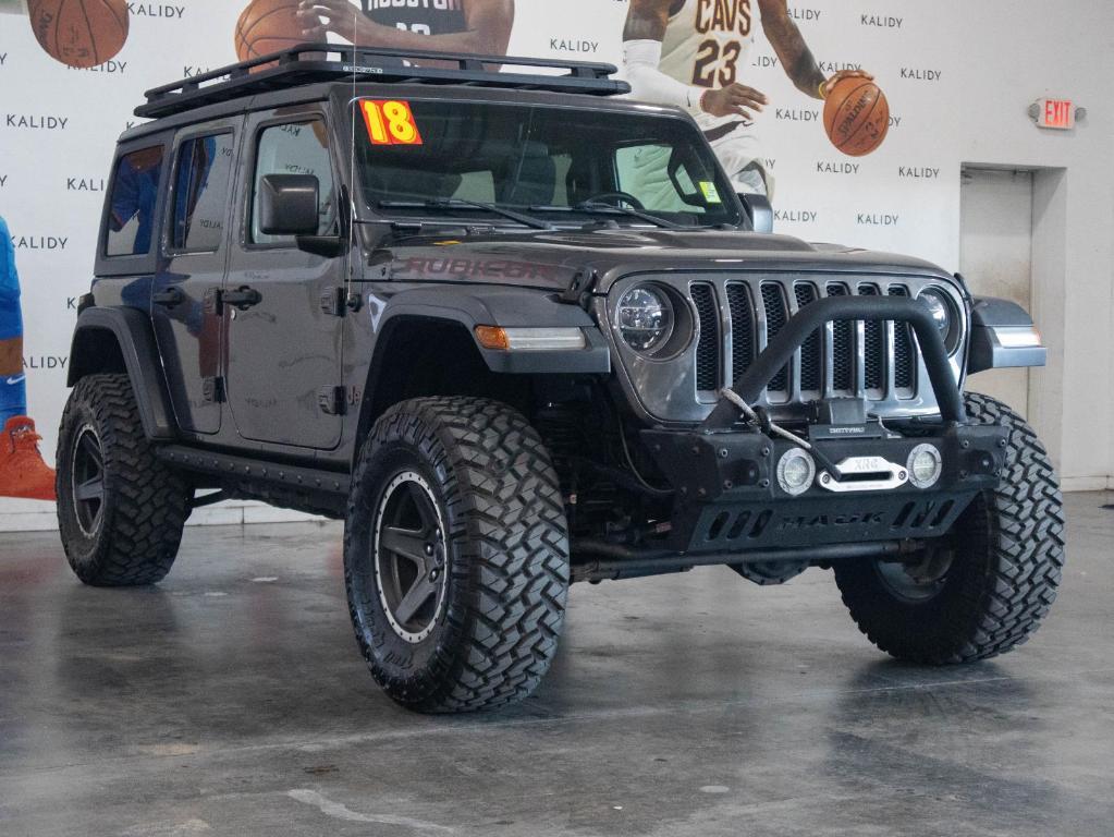 used 2018 Jeep Wrangler Unlimited car, priced at $32,000