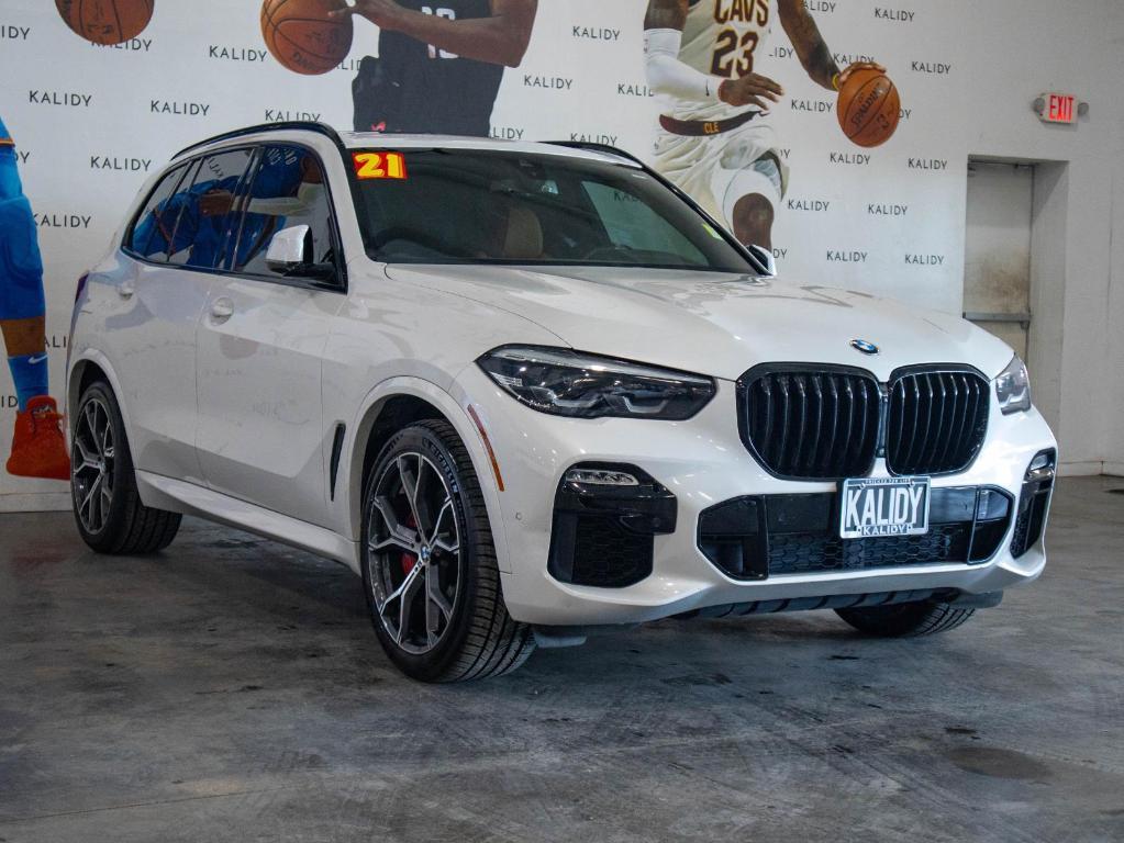 used 2021 BMW X5 car, priced at $34,500