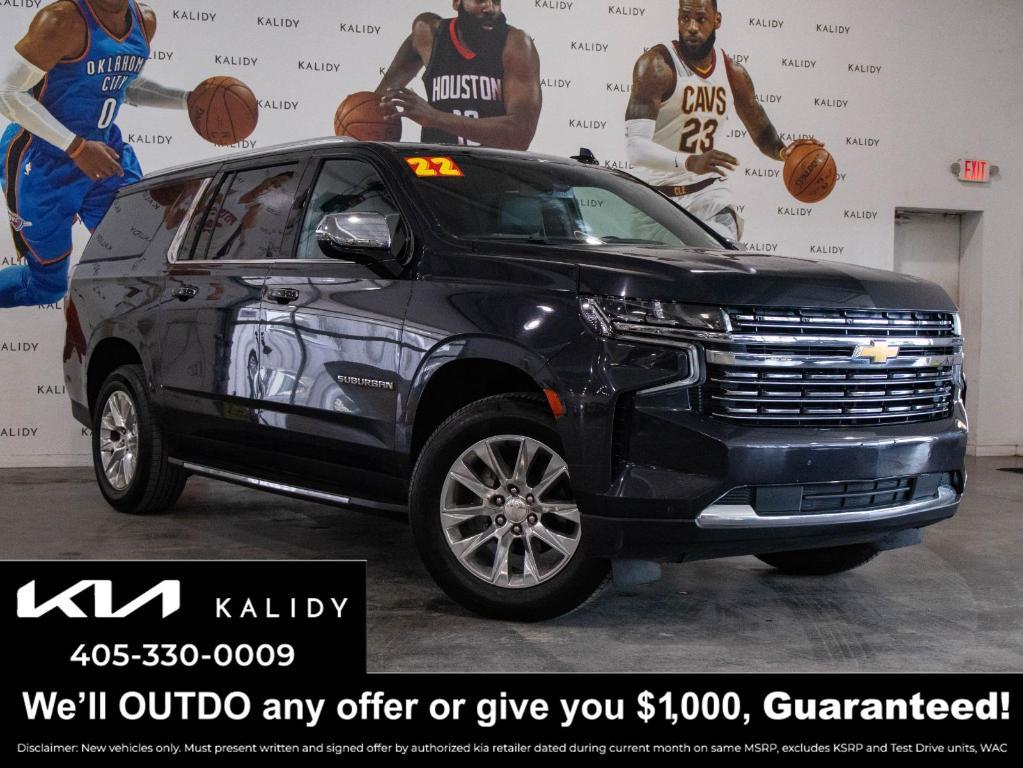 used 2022 Chevrolet Suburban car, priced at $44,000