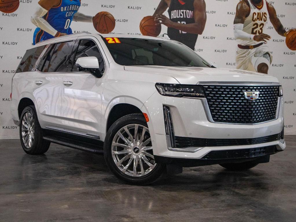 used 2021 Cadillac Escalade car, priced at $61,500