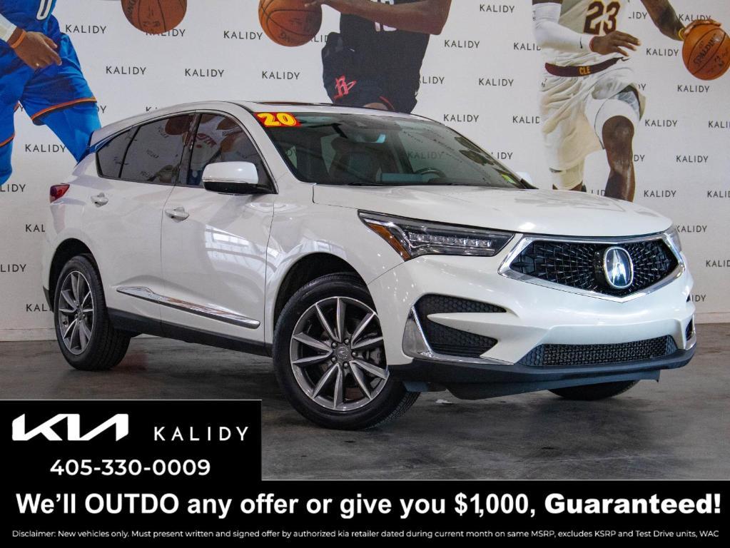 used 2020 Acura RDX car, priced at $18,500