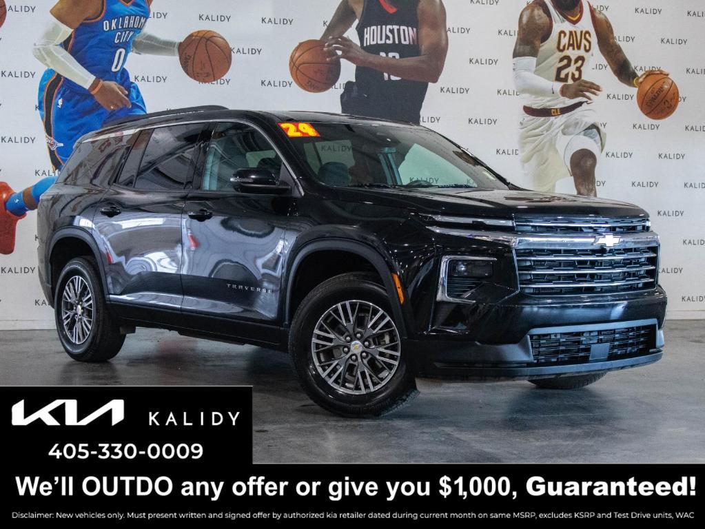 used 2024 Chevrolet Traverse car, priced at $36,000