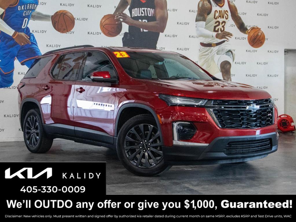 used 2023 Chevrolet Traverse car, priced at $35,000