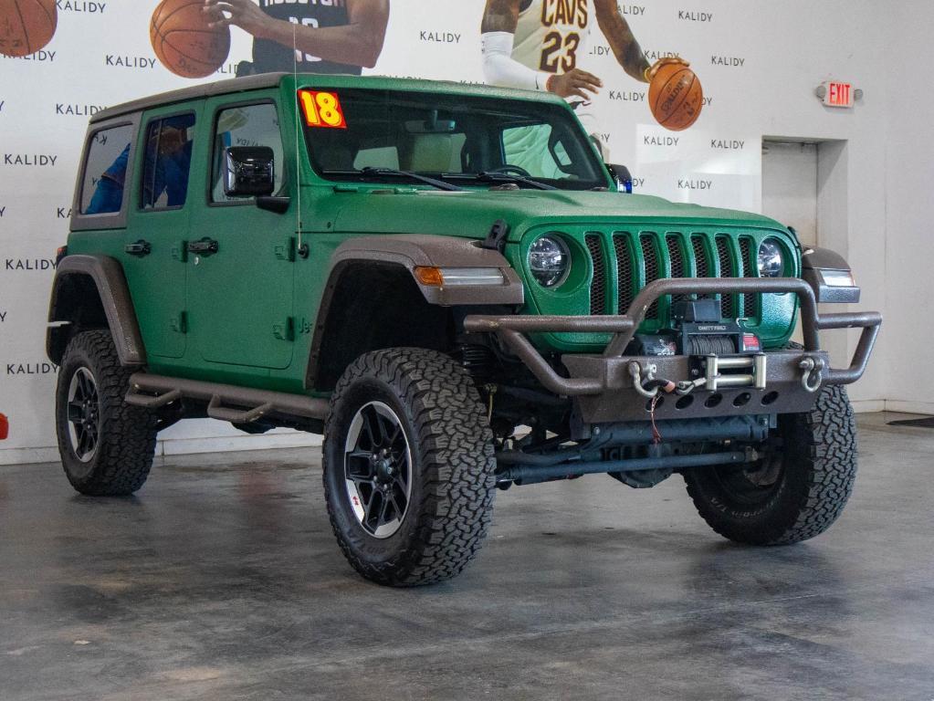 used 2018 Jeep Wrangler Unlimited car, priced at $32,250