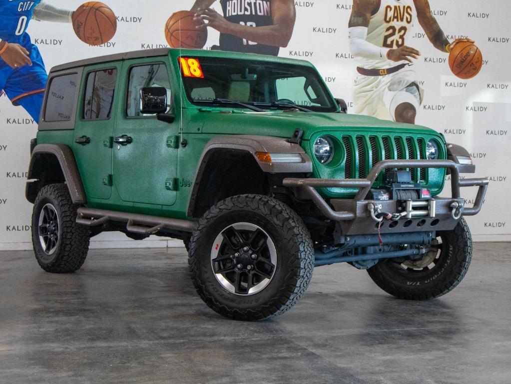used 2018 Jeep Wrangler Unlimited car, priced at $32,250