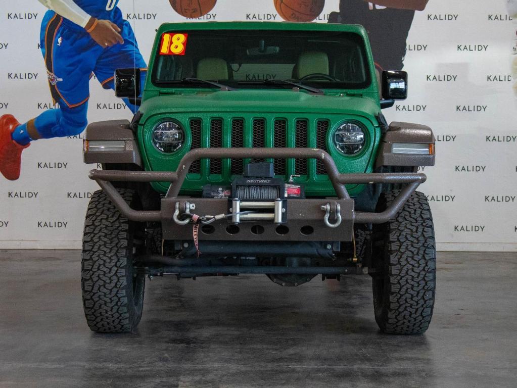 used 2018 Jeep Wrangler Unlimited car, priced at $32,250