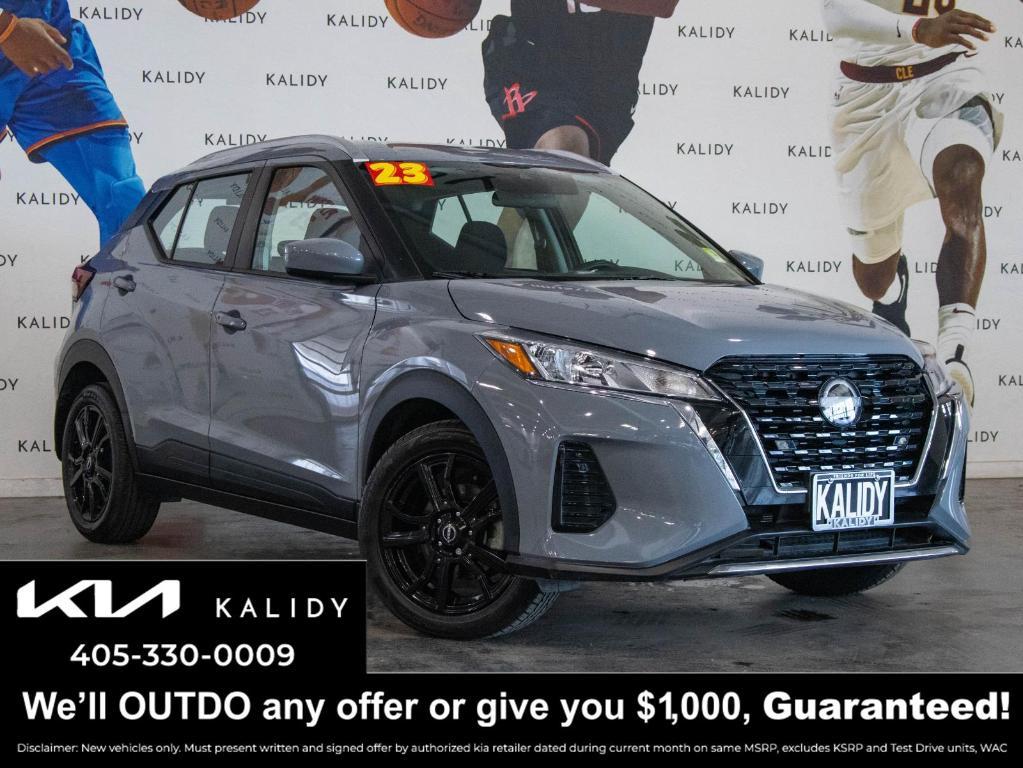 used 2023 Nissan Kicks car, priced at $20,250