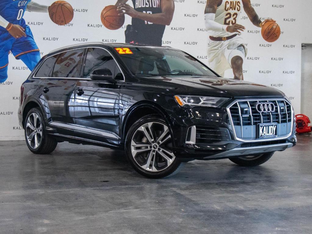 used 2022 Audi Q7 car, priced at $34,000