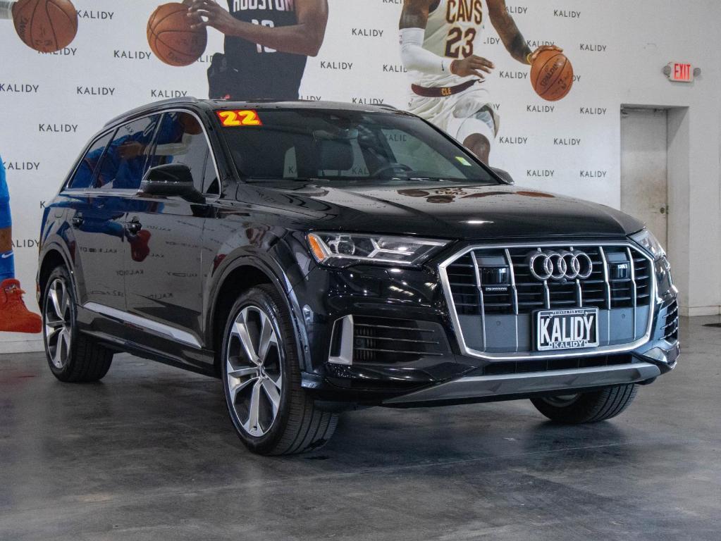 used 2022 Audi Q7 car, priced at $34,000