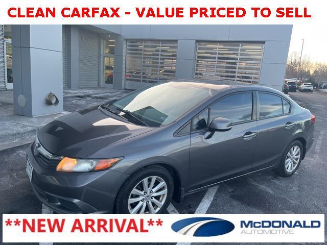 used 2012 Honda Civic car, priced at $10,039